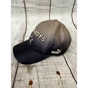 VINTAGE PUMA DALLAS COWBOYS NFL FOOTBALL ADJUSTABLE STRAPBACK CAP